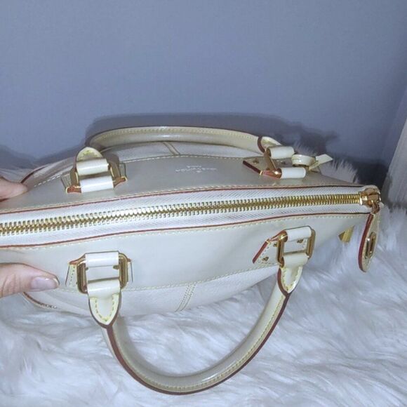 Louis Vuitton Lockit Suhali handbag w/ #305 lock/key EUC - Picture 4 of 12